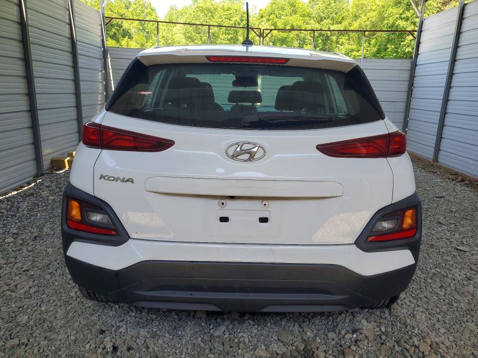 2021 Hyundai Kona VIN KM8K12AA4MU607649 COPART salvage auction — FRONT END, In - Certificate Of Title, sold $2,650 on 2026-07-07 (photo 6)