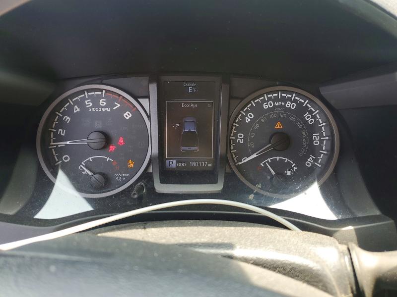 2018 Toyota Tacoma VIN 5TFAZ5CN2JX058845 COPART salvage auction — FRONT END, Tx - Salvage Vehicle Title, sold $6,600 on 2026-07-07 (photo 9)