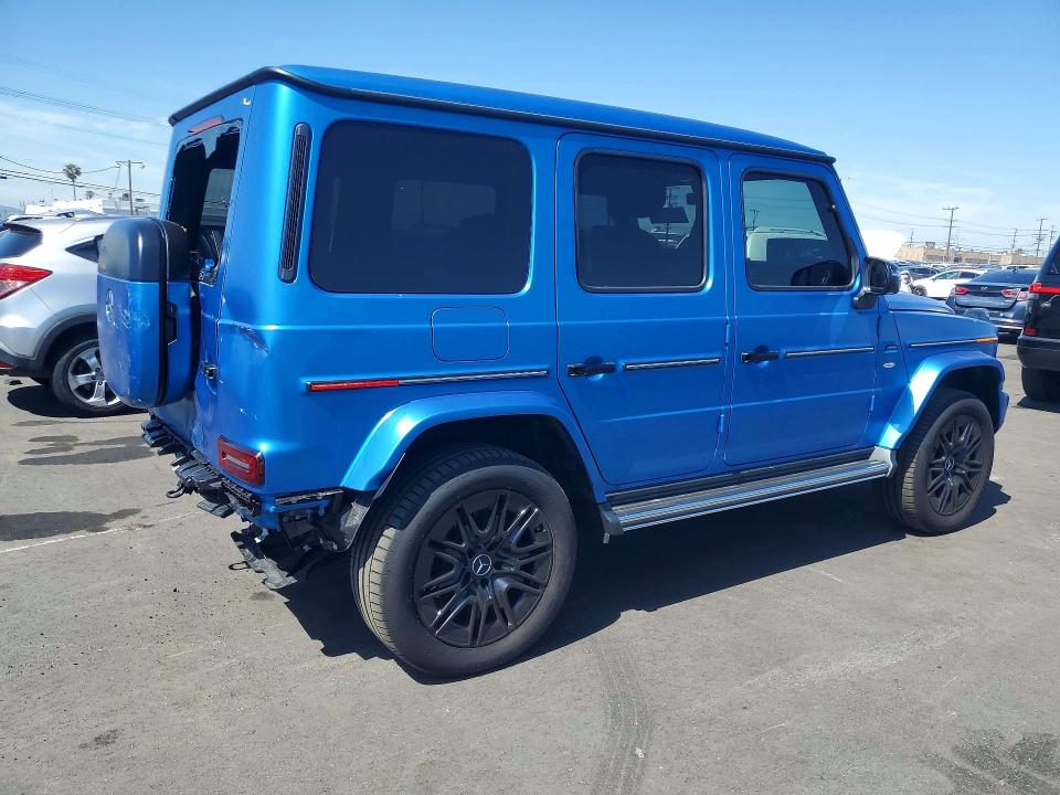 2025 Mercedes-benz G-class VIN W1NWM0AB6SX030346 COPART salvage auction — REAR END, CA - SALVAGE CERTIFICATE, sold $107,400 on 2026-07-09 (photo 3)