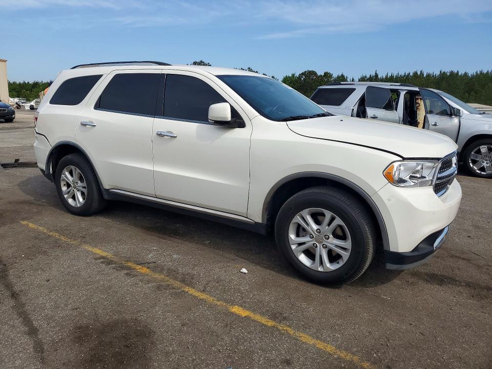 2012 Dodge Durango VIN 1C4RDHDG5CC118503 COPART salvage auction — REAR END, Sc - Cert Of Title-Salvage, sold $550 on 2026-07-03 (photo 4)