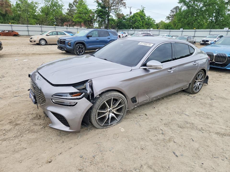 2023 Genesis G70 VIN KMTG34TA0PU116594 COPART salvage auction — FRONT END, Id - Salvage Certificate Of Title, sold $4,950 on 2026-07-14 (photo 1)