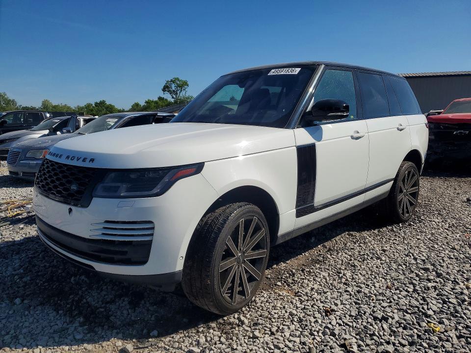 2020 Land rover RANGE ROVER VIN SALGS2SE5LA592564 COPART salvage auction — VANDALISM, Al - Certificate Of Title, sold $16,600 on 2026-07-14 (photo 1)