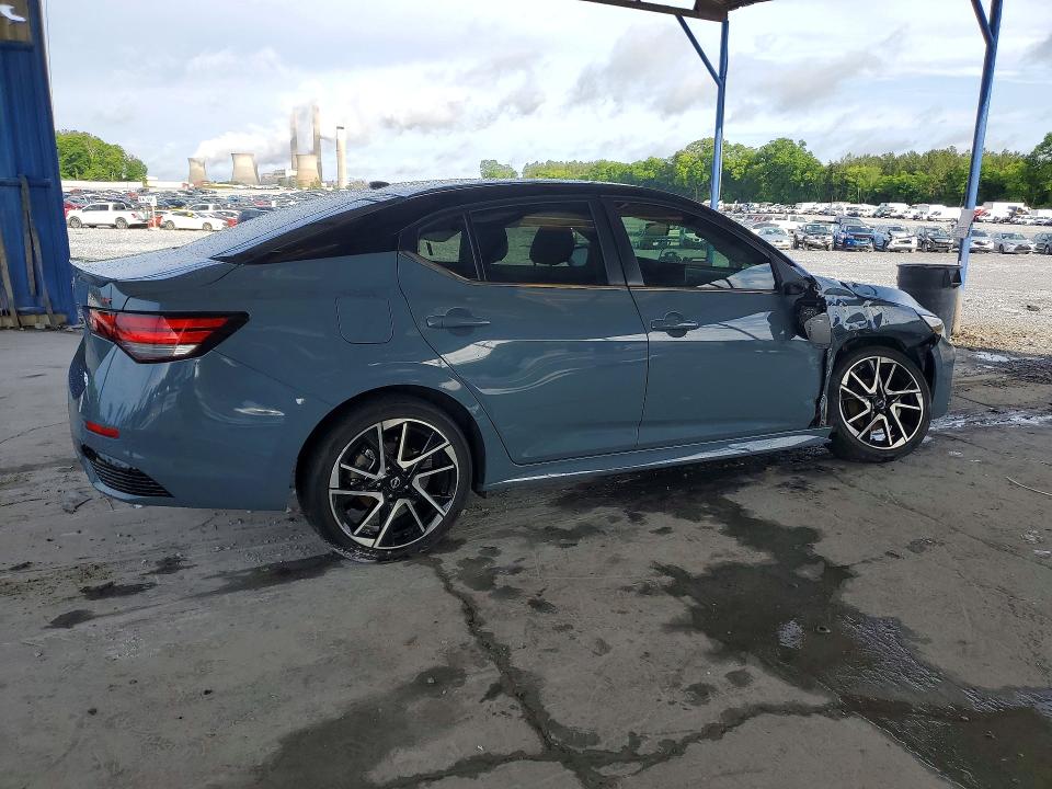 2024 Nissan Sentra VIN 3N1AB8DV2RY251949 COPART salvage auction — FRONT END, Ga - Cert Of Title-Salvage, sold $5,800 on 2026-07-02 (photo 3)