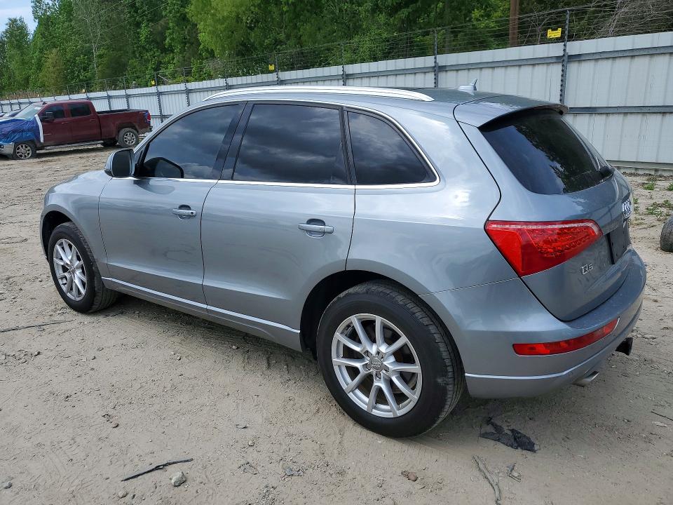 2010 Audi Q5 VIN WA1LKAFP1AA089410 COPART salvage auction — FRONT END, Va - Cert Of Title - Salvage, sold $100 on 2026-07-28 (photo 2)