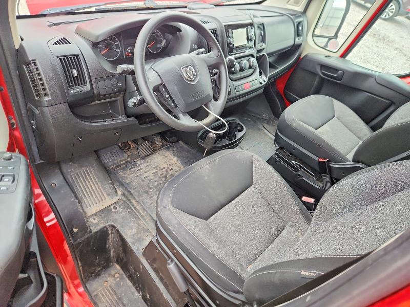 2021 Ram Promaster 2500 VIN 3C6LRVDG9ME585933 COPART salvage auction — ROOF, Wi - Cert Of Title-Salvage Vehicle, sold $7,000 on 2026-07-16 (photo 8)