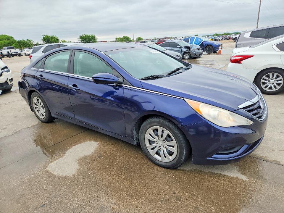2012 Hyundai Sonata VIN 5NPEB4ACXCH318604 COPART salvage auction — REAR END, Tx - Certificate Of Title, sold $1,400 on 2026-07-02 (photo 4)