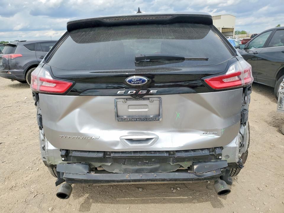 2022 Ford Edge VIN 2FMPK4K94NBA09636 COPART salvage auction — REAR END, Ks - Cert Of Title-Salvage, sold $5,000 on 2026-07-09 (photo 6)