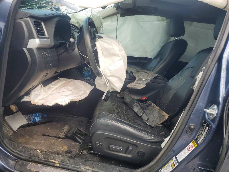 2015 Toyota Highlander VIN 5TDDKRFH5FS210564 COPART salvage auction — FRONT END, Mi - Certificate Of Title, sold $2,550 on 2026-07-02 (photo 7)