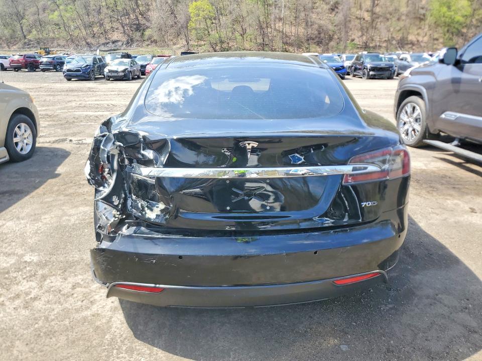 2015 Tesla Model s VIN 5YJSA1E27FF119731 COPART salvage auction — REAR END, Nj - Cert Of Title-Salvage, sold $5,600 on 2026-08-19 (photo 6)