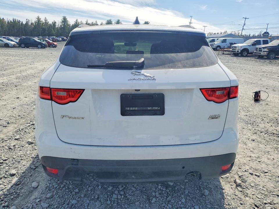 2020 Jaguar F-pace VIN SADCK2FX9LA644445 COPART salvage auction — REAR END, Salvage Title, sold $9,300 on 2026-08-27 (photo 6)