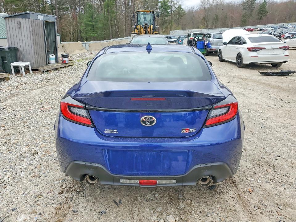 2025 Toyota Gr 86 VIN JF1ZNBE14S9758305 COPART salvage auction — FRONT END, Ma - Cert Of Title-Salvage, sold $6,700 on 2026-07-15 (photo 6)