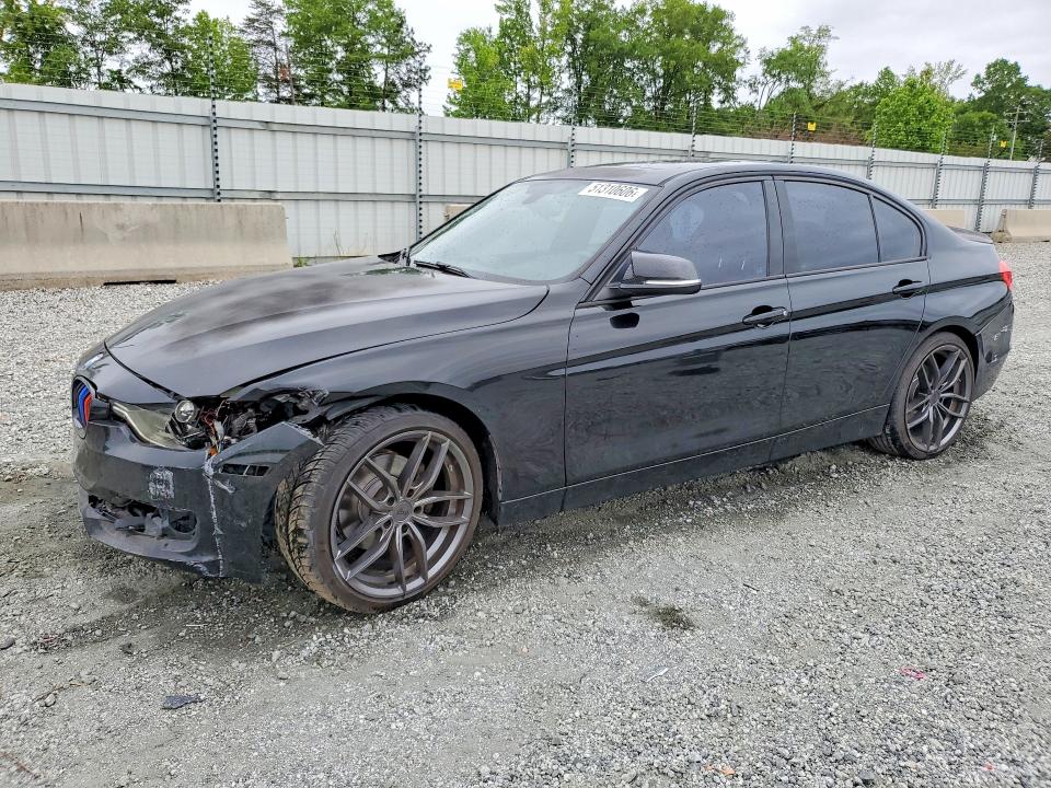 2014 BMW 3er VIN WBA3A5G54ENP29022 COPART salvage auction — FRONT END, Sc - Cert Of Title-Salvage, sold $1,700 on 2026-07-27 (photo 1)