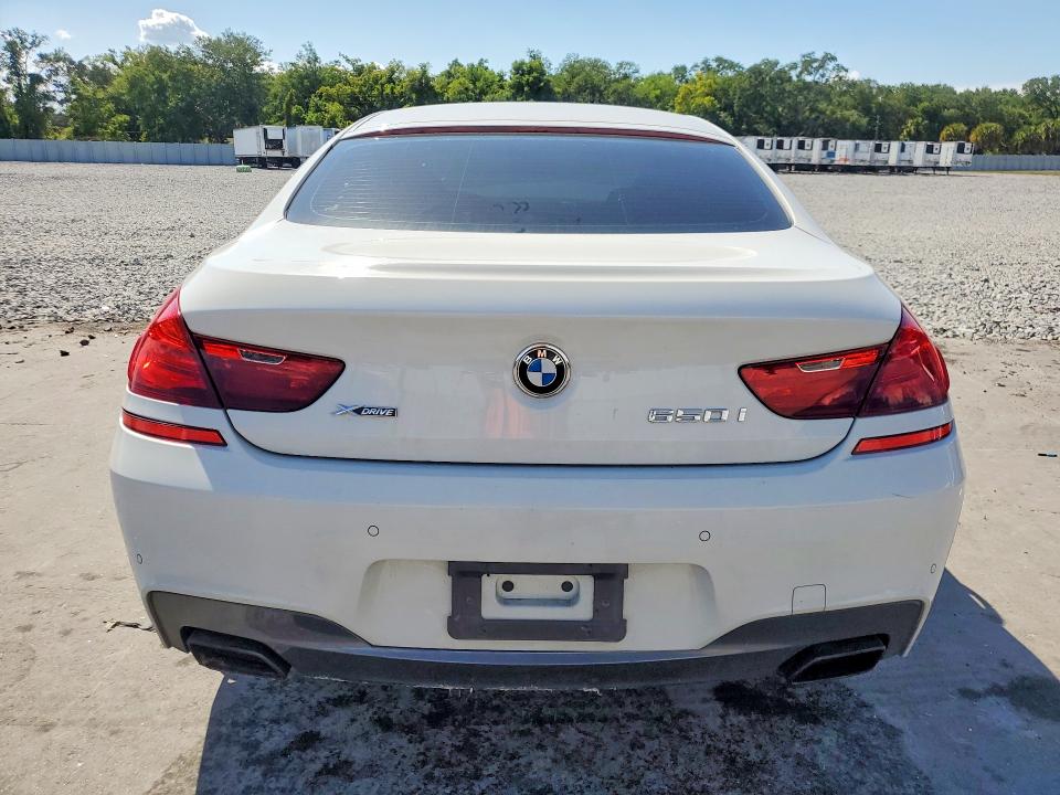 2015 BMW 6 series VIN WBA6B4C55FD760829 COPART salvage auction — FRONT END, Fl - Electronic Cert Of Title, sold $15 on 2026-07-27 (photo 6)