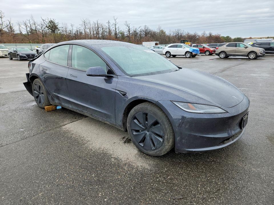 2024 Tesla Model 3 VIN 5YJ3E1EB0RF788274 COPART salvage auction — REAR END, Ma - Cert Of Title-Salvage, sold $13,800 on 2026-07-20 (photo 4)