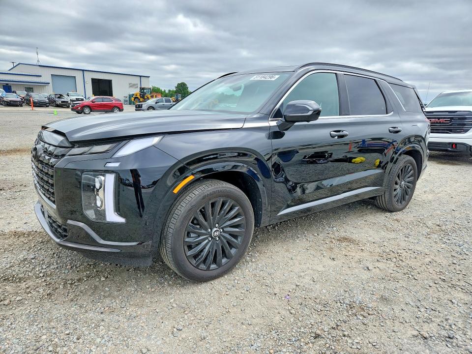 2025 Hyundai Palisade VIN KM8R7DGE7SU820546 COPART salvage auction — REAR END, Nc - Salvage Certificate Of Title, sold $300 on 2026-07-27 (photo 1)