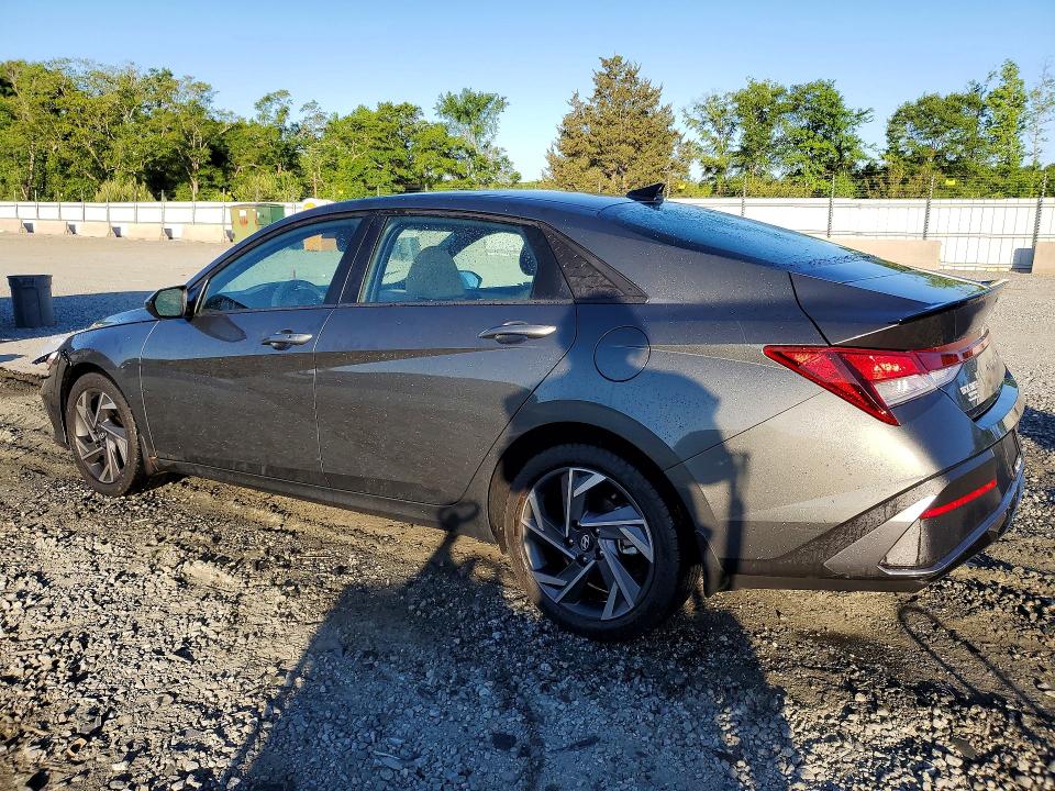 2025 Hyundai Elantra VIN KMHLM4DG4SU907826 COPART salvage auction — FRONT END, Sc - Cert Of Title-Salvage, sold $7,600 on 2026-07-13 (photo 2)