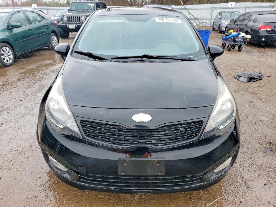 2013 Kia Rio VIN KNADM4A36D6248310 COPART salvage auction — FRONT END, Salvage Title, sold $150 on 2026-07-23 (photo 5)