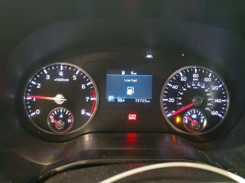 2022 Kia Telluride VIN 5XYP24HC2NG294565 COPART salvage auction — REAR END, Tx - Salvage Vehicle Title, sold $8,100 on 2026-07-06 (photo 9)