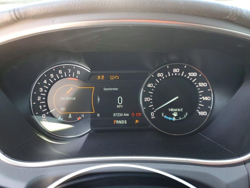 2018 Lincoln Mkx VIN 2LMPJ6LR6JBL29357 COPART salvage auction — FRONT END, Nv - Salvage Title, sold $1,250 on 2026-07-02 (photo 9)