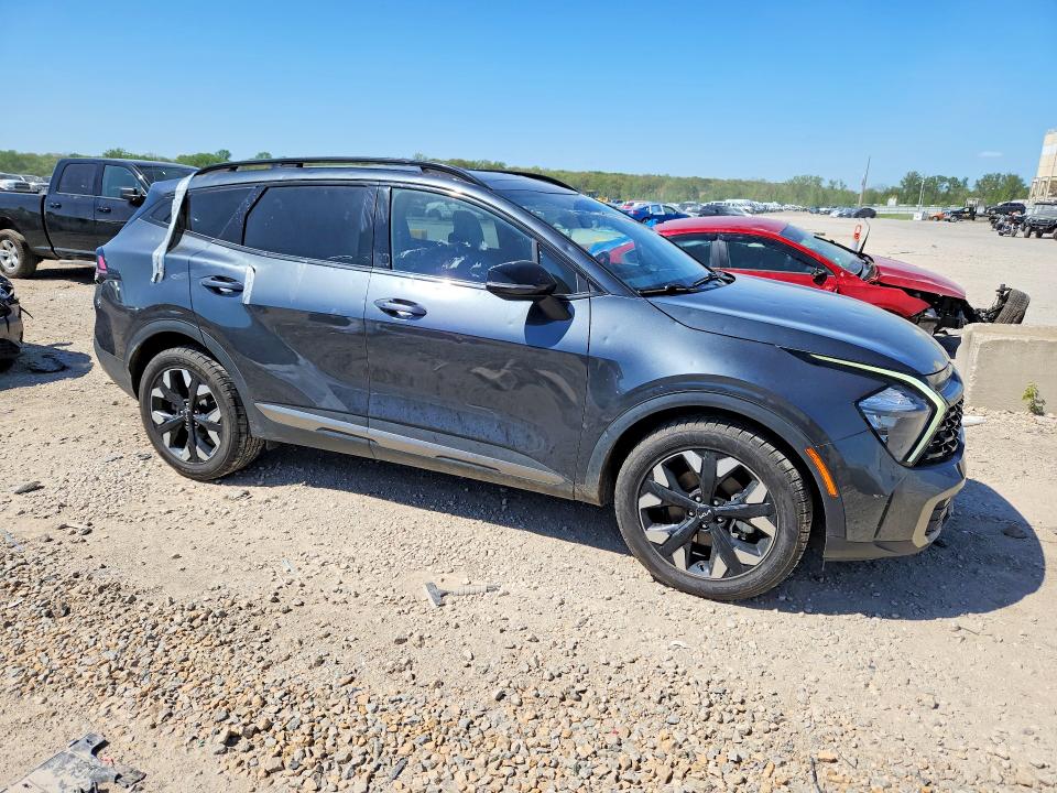 2023 Kia Sportage VIN 5XYK6CAF2PG035039 COPART salvage auction — HAIL, Ks - Cert Of Title-Salvage, sold $9,600 on 2026-07-09 (photo 4)