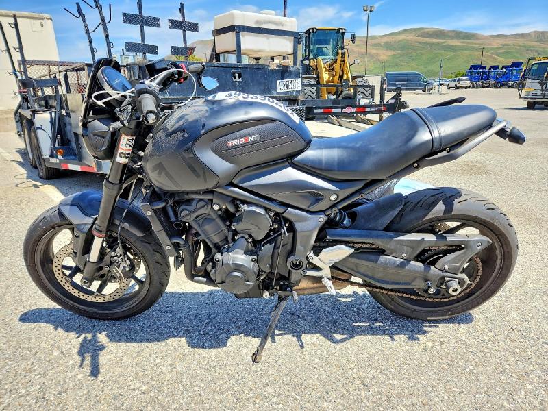 2023 Triumph motorcycle Trident 660 VIN SMTL10UL7PTBG9441 COPART salvage auction — SIDE, ID - SALVAGE CERTIFICATE OF TITLE, sold $925 on 2026-07-16 (photo 3)