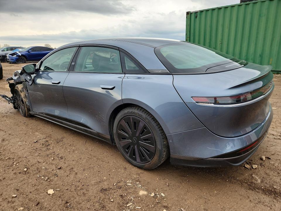 2025 Lucid Air VIN 50EA1TEA6SA002087 COPART salvage auction — FRONT END, Il - Salvage Certificate, sold $13,700 on 2026-07-16 (photo 2)