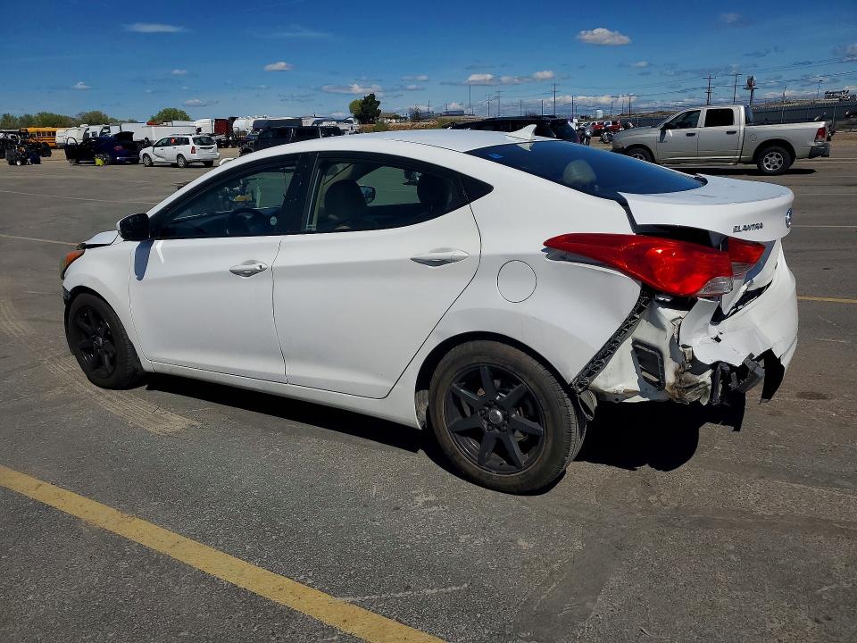 2013 Hyundai Elantra VIN 5NPDH4AE3DH430934 COPART salvage auction — FRONT END, ID - SALVAGE CERTIFICATE OF TITLE, sold $350 on 2026-07-02 (photo 2)