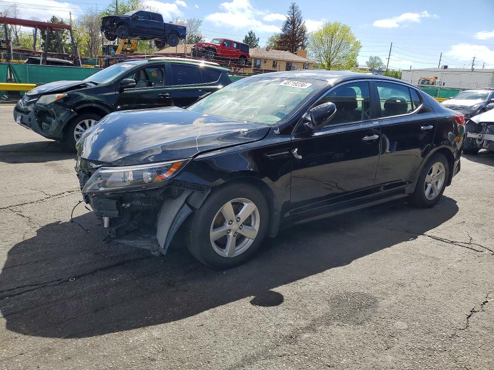 2015 Kia Optima VIN KNAGM4A72F5659941 COPART salvage auction — FRONT END, CO - PUBLIC - SALVAGE TITLE, sold $750 on 2026-07-02 (photo 1)