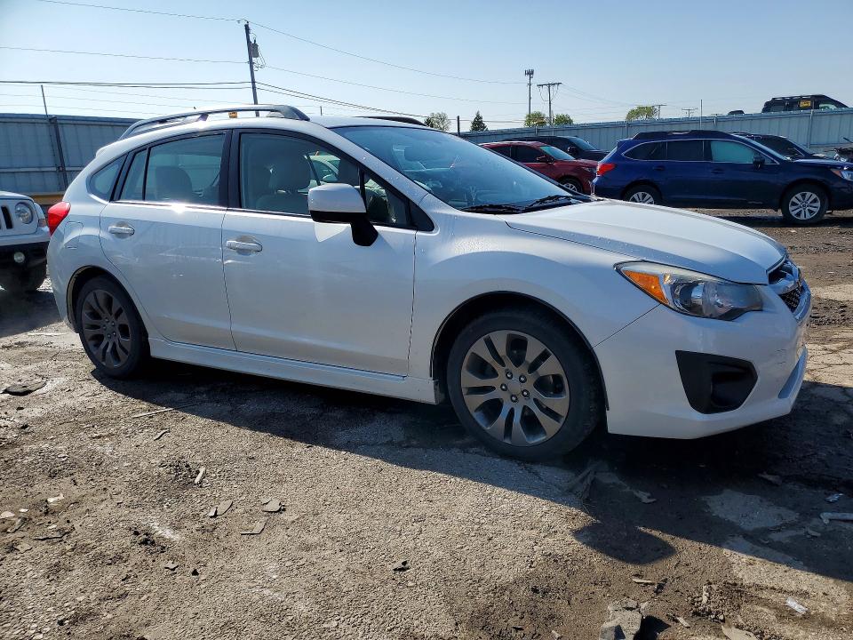 2013 Subaru Impreza VIN JF1GPAL64D2882032 COPART salvage auction — SIDE, IN - CERT OF TITLE-SALVAGE TITLE, sold $275 on 2026-07-27 (photo 4)