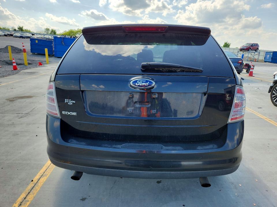 2007 Ford Edge VIN 2FMDK36C27BB34351 COPART salvage auction — SIDE, IN - CERT OF TITLE-SALVAGE TITLE, sold $350 on 2026-07-02 (photo 6)