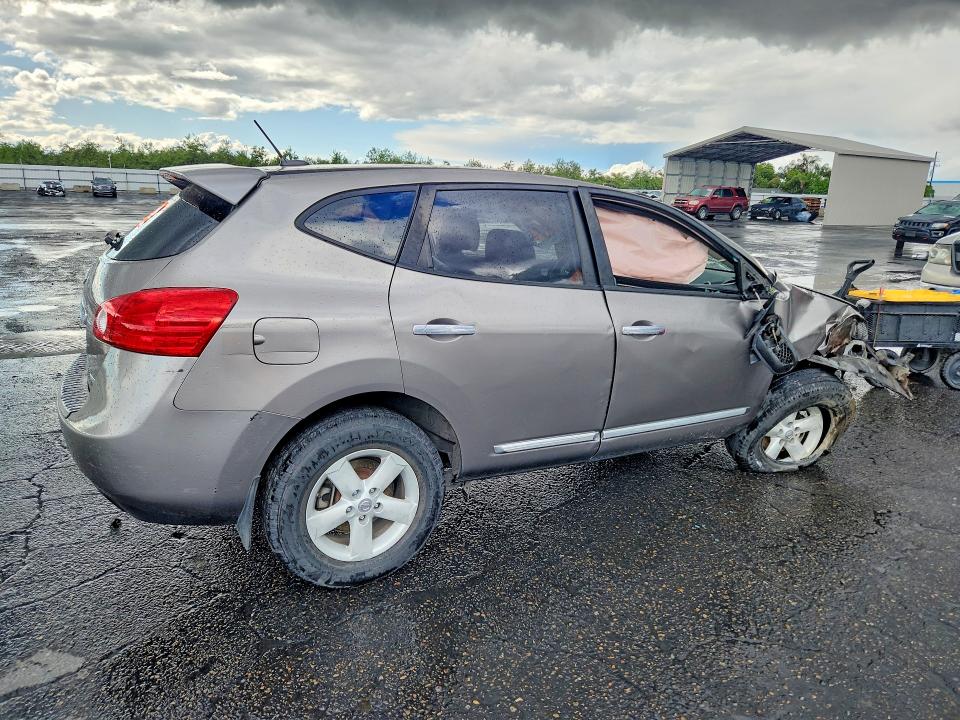2013 Nissan Rogue sport VIN JN8AS5MT2DW513693 COPART salvage auction — ROLLOVER, Ca - Non-Repairable Vehicle Cert, sold $80 on 2026-07-06 (photo 3)