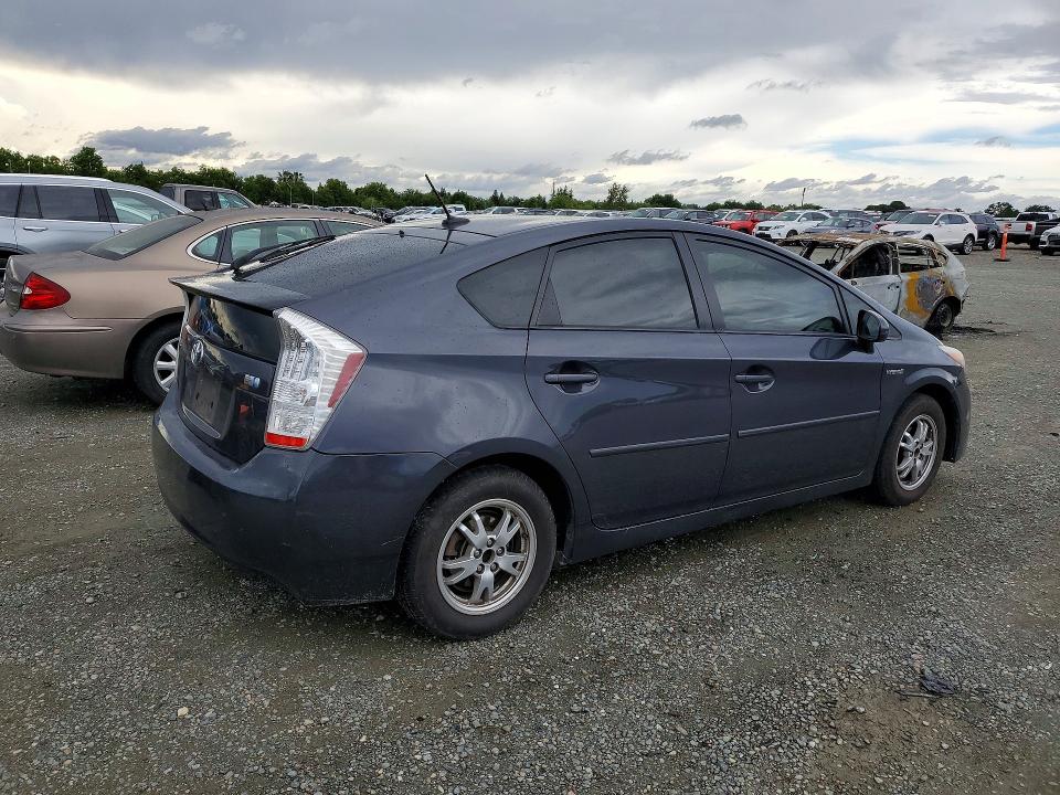2011 Toyota Prius VIN JTDKN3DU1B0252299 COPART salvage auction — MINOR DENT/SCRATCHES, Ca - Salvage Certificate, sold $1,650 on 2026-07-02 (photo 3)