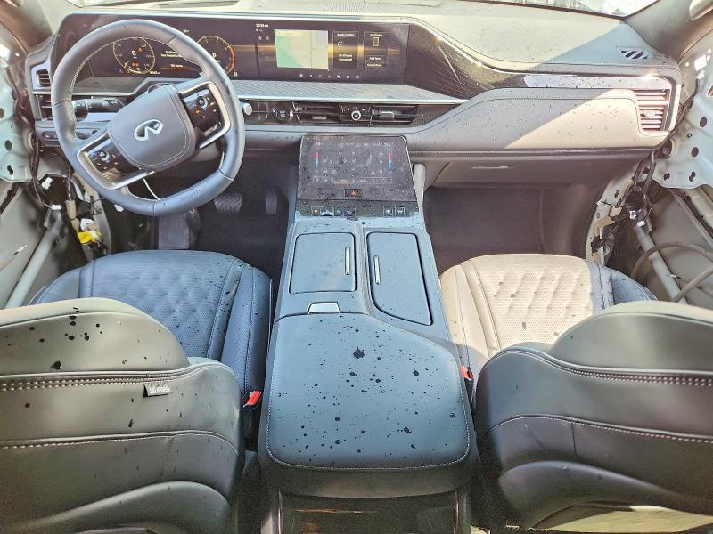 2025 Infiniti VIN JN8AZ3CC2S9604718 COPART salvage auction — FRONT END, Al - Cert Of Title-Salvage Title, sold $57,500 on 2026-08-12 (photo 8)