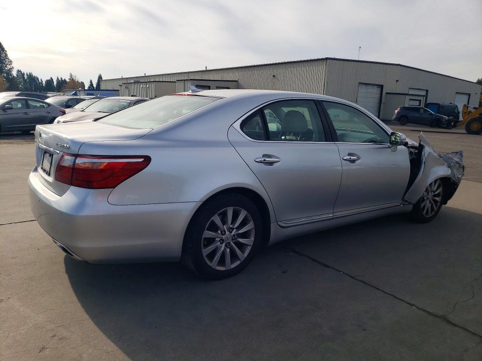 2010 Lexus Ls 460 VIN JTHBL5EF5A5093031 COPART salvage auction — FRONT END, Or - Salvage Title Certificate, sold $1,500 on 2026-07-03 (photo 3)