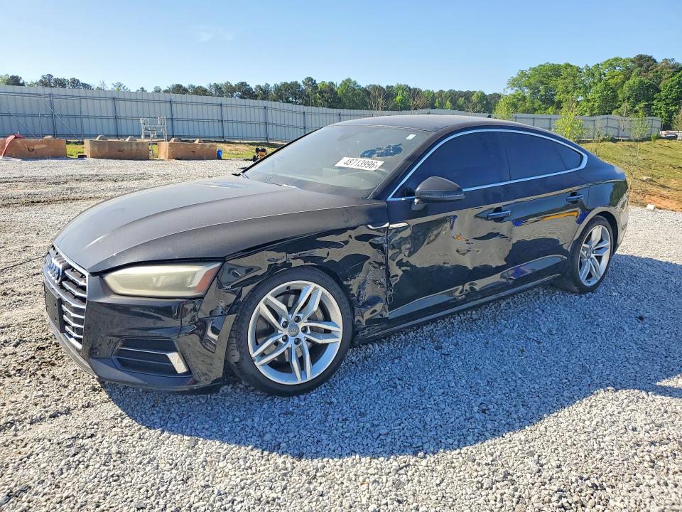 2019 Audi A5 VIN WAUBNCF50KA070915 COPART salvage auction — SIDE, Ga - Cert Of Title-Salvage, sold $6,600 on 2026-07-20 (photo 1)