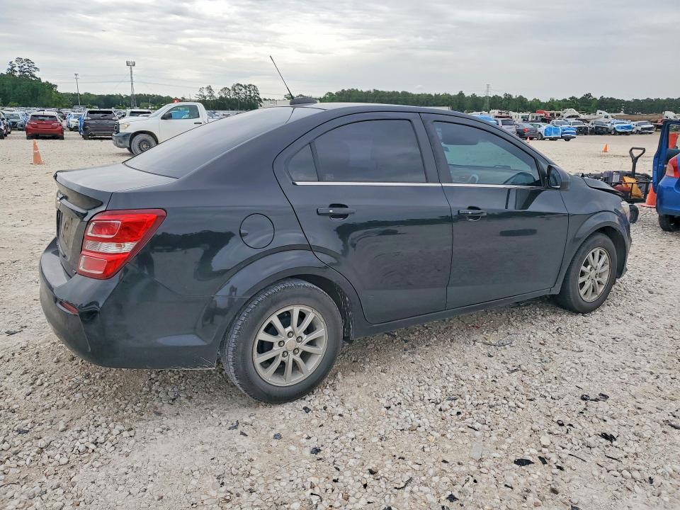2018 Chevrolet SONIC VIN 1G1JD5SH1J4137931 COPART salvage auction — FRONT END, Tx - Certificate Of Title, sold $1,100 on 2026-07-02 (photo 3)
