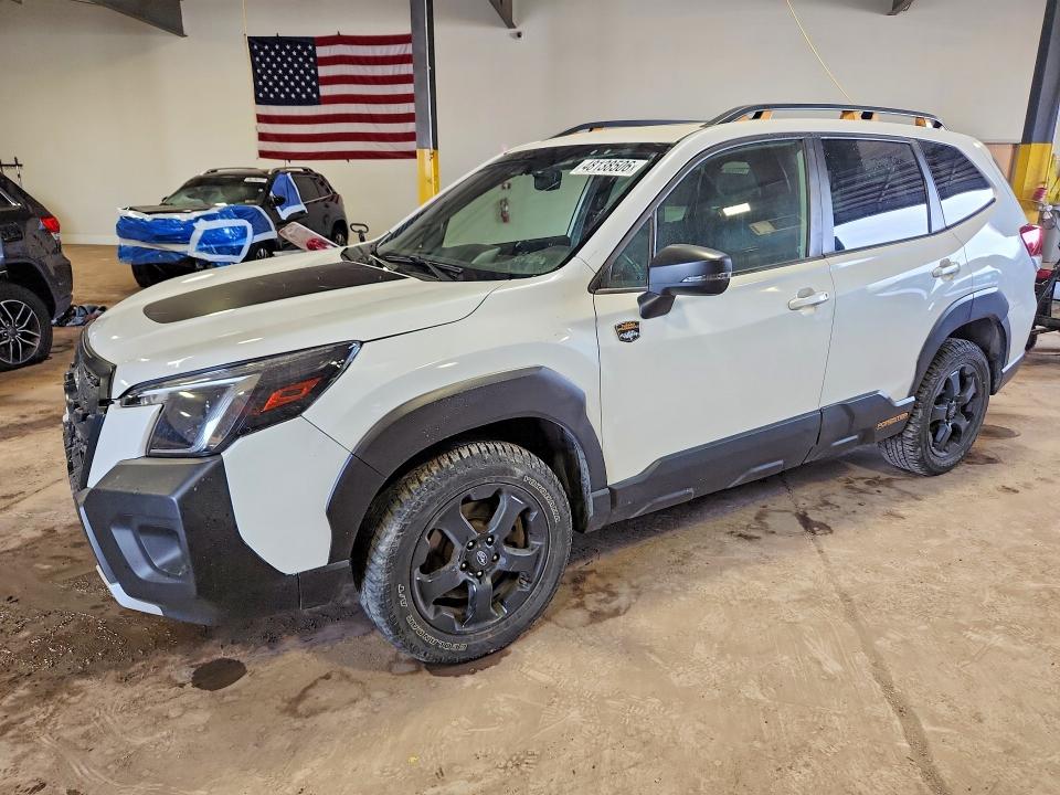 2022 Subaru Forester VIN JF2SKAMC8NH432424 COPART salvage auction — VANDALISM, Nj - Cert Of Title-Salvage, sold $15 on 2026-07-22 (photo 1)