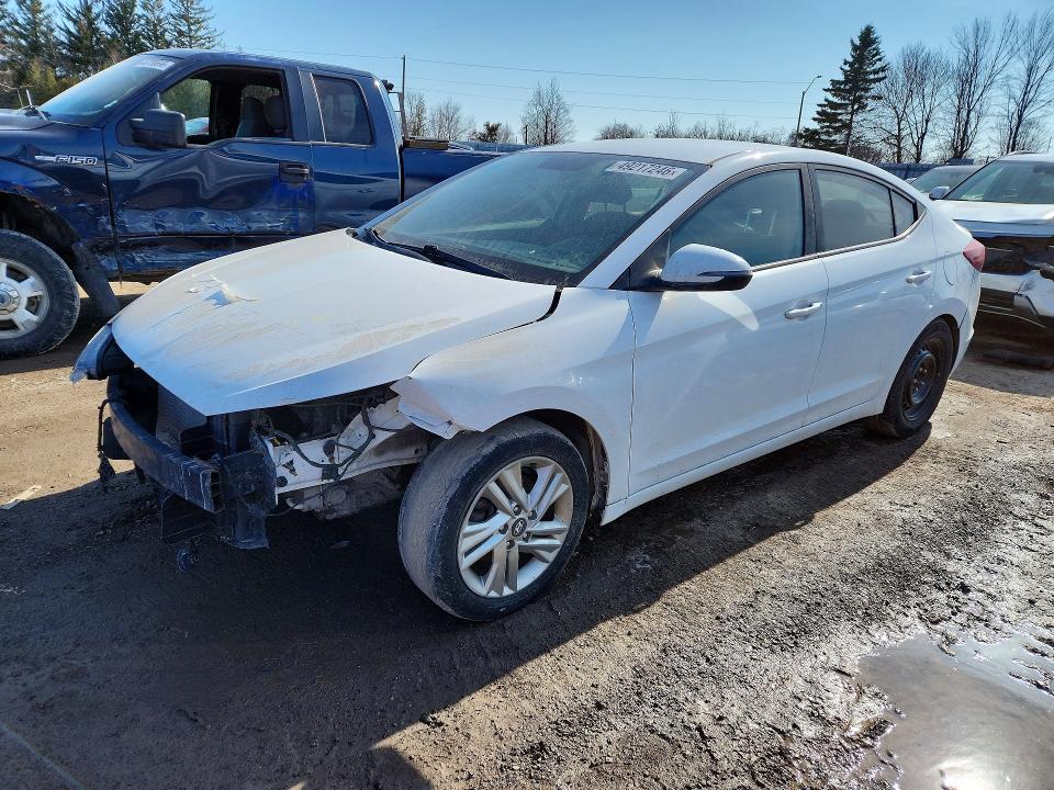 2020 Hyundai Elantra VIN KMHD84LF2LU914731 COPART salvage auction — FRONT END, Salvage Title, sold $200 on 2026-07-16 (photo 1)