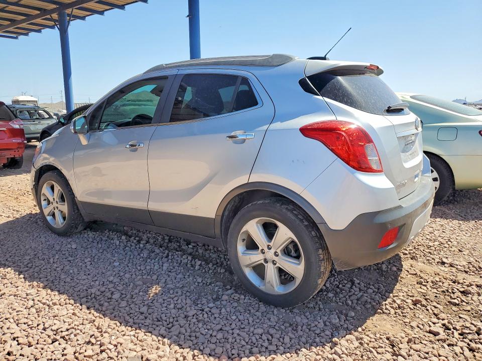 2015 Buick Encore VIN KL4CJDSB8FB231736 COPART salvage auction — FRONT END, Wv - Salvage Certificate, sold $950 on 2026-07-09 (photo 2)