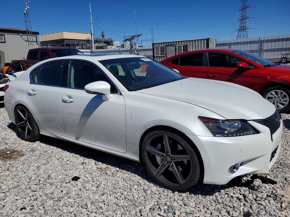 2014 Lexus Gs VIN JTHCE1BL8E5025510 COPART salvage auction — FRONT END, Pa - Certificate Of Salvage, sold $2,050 on 2026-07-13 (photo 4)
