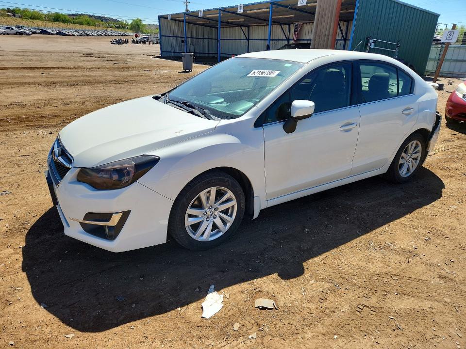 2015 Subaru Impreza VIN JF1GJAC61FH018878 COPART salvage auction — REAR END, Id - Salvage Certificate Of Title, sold $2,350 on 2026-07-27 (photo 1)