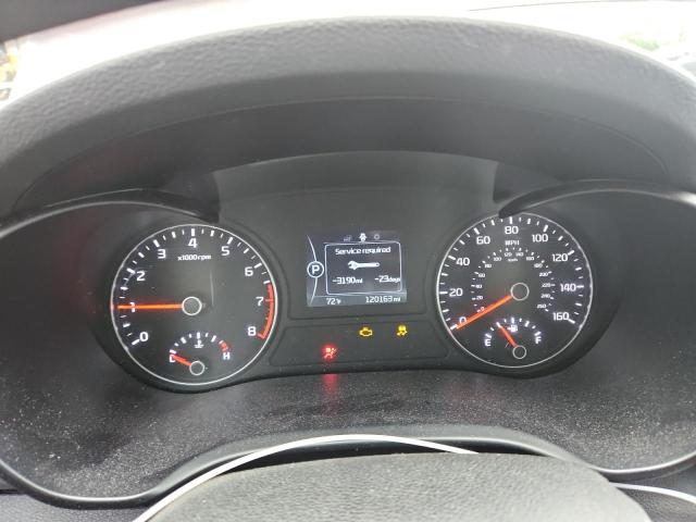 2017 Kia Optima VIN 5XXGT4L34HG156832 COPART salvage auction — FRONT END, Nc - Salvage Certificate Of Title, sold $750 on 2026-07-21 (photo 9)