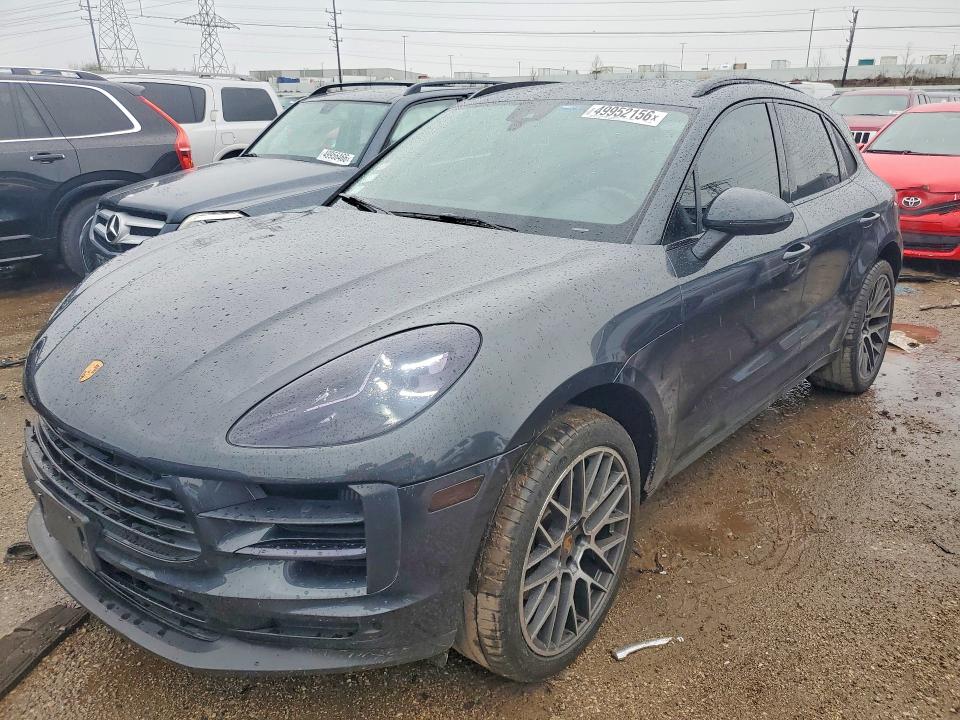 2021 Porsche Macan VIN WP1AB2A53MLB35786 COPART salvage auction — FRONT END, Il - Salvage Certificate, sold $26,750 on 2026-07-14 (photo 1)