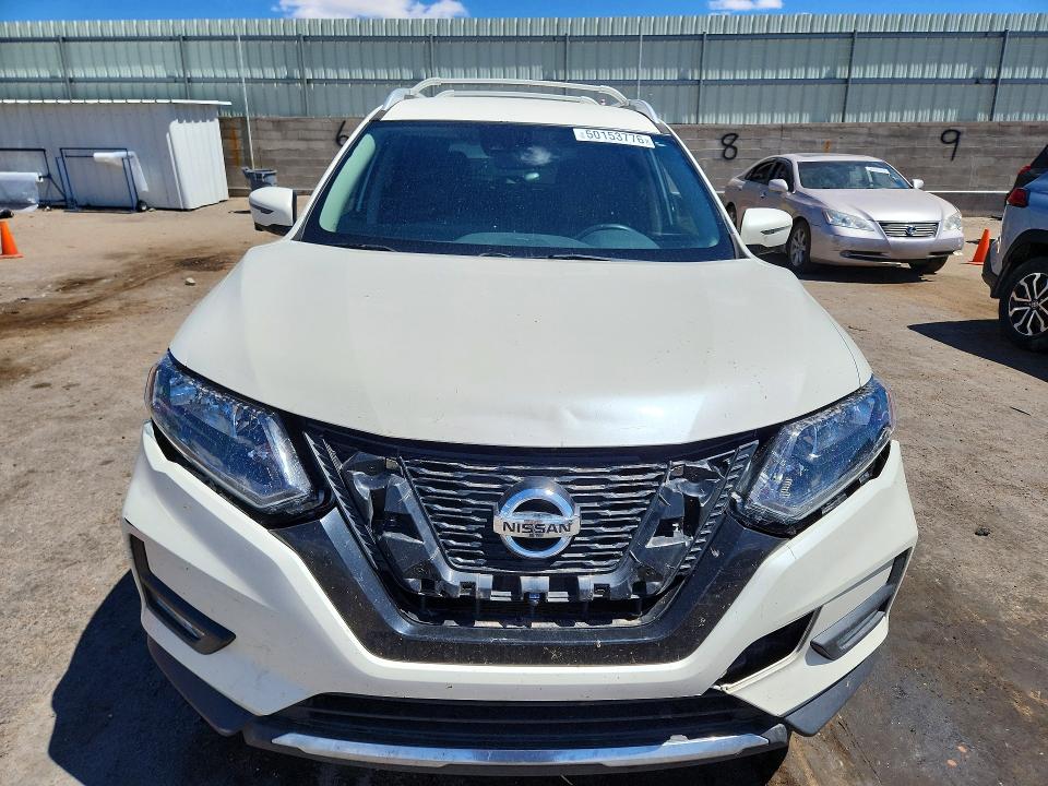 2017 Nissan Rogue VIN JN8AT2MV2HW014167 COPART salvage auction — REAR END, Nm - Cert Of Title-Salvage, sold $1,850 on 2026-07-30 (photo 5)