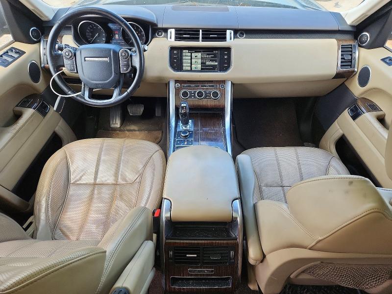 2015 Land rover RANGE ROVER VIN SALWR2VF8FA616615 COPART salvage auction — MINOR DENT/SCRATCHES, Salvage Title, sold $5,800 on 2026-07-28 (photo 8)