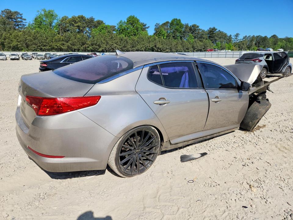 2011 Kia Optima VIN KNAGM4A74B5056726 COPART salvage auction — FRONT END, Ga - Cert Of Title-Salvage, sold $400 on 2026-07-16 (photo 3)