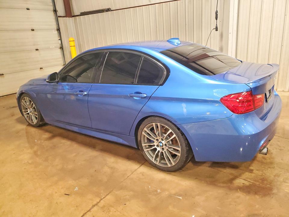 2014 BMW 3er VIN WBA3A9C52EF686341 COPART salvage auction — FRONT END, MD - CERT OF SALVAGE < 75% DAMAGE, sold $6,600 on 2026-07-14 (photo 2)