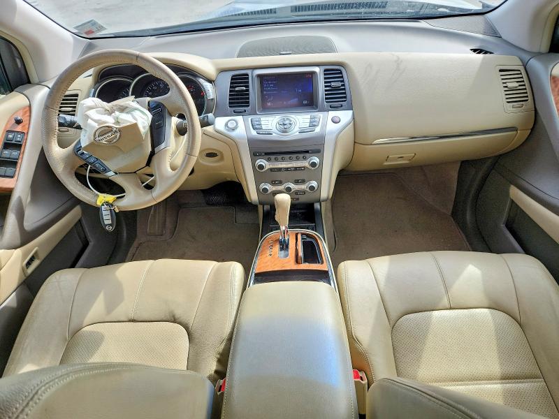 2014 Nissan Murano VIN JN8AZ1MU8EW417761 COPART salvage auction — FRONT END, La - Cert Of Title-Salvage, sold $450 on 2026-07-29 (photo 8)