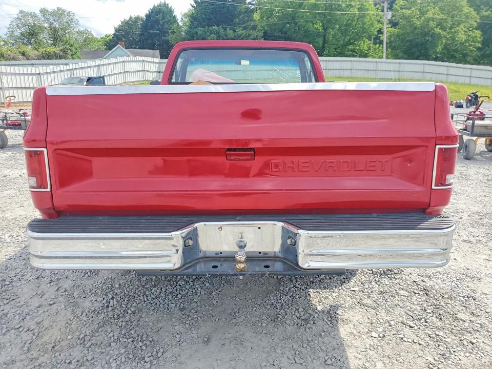 1987 Chevrolet R10 VIN 1GCDR14H5HF383648 COPART salvage auction — FRONT END, Nc - Salvage Certificate Of Title, sold $1,200 on 2026-07-29 (photo 6)