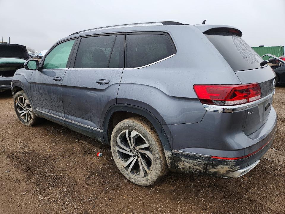 2022 Volkswagen Atlas VIN 1V2BP2CAXNC514737 COPART salvage auction — FRONT END, Il - Salvage Certificate, sold $8,100 on 2026-07-28 (photo 2)